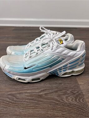 Nike Shox TL white blue trainers #sneakers #runners/A404